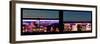 Window View with Venetian Blinds: Central Park by Night - Manhattan-Philippe Hugonnard-Framed Photographic Print