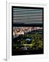 Window View with Venetian Blinds: Central Park with Upper West Side Buildings-Philippe Hugonnard-Framed Photographic Print