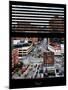 Window View with Venetian Blinds: Cityscape in Chelsea-Philippe Hugonnard-Mounted Photographic Print