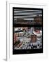 Window View with Venetian Blinds: Cityscape in Chelsea-Philippe Hugonnard-Framed Photographic Print