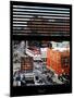 Window View with Venetian Blinds: Cityscape in Chelsea-Philippe Hugonnard-Mounted Photographic Print