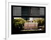 Window View with Venetian Blinds: Independence Hall and Pennsylvania State House-Philippe Hugonnard-Framed Photographic Print