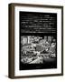 Window View with Venetian Blinds: Landscape View of Long Island City - Silvercup Studios-Philippe Hugonnard-Framed Photographic Print