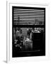 Window View with Venetian Blinds: Manhattan Skyline-Philippe Hugonnard-Framed Photographic Print