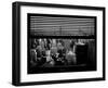 Window View with Venetian Blinds: Manhattan Skyline-Philippe Hugonnard-Framed Photographic Print