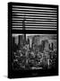 Window View with Venetian Blinds: Manhattan View with One World Trade Center (1 WTC)-Philippe Hugonnard-Stretched Canvas