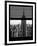 Window View with Venetian Blinds: Manhattan View with the Empire State Building-Philippe Hugonnard-Framed Photographic Print