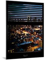 Window View with Venetian Blinds: Midtown Manhattan-Philippe Hugonnard-Mounted Photographic Print