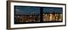 Window View with Venetian Blinds: Midtown Manhattan-Philippe Hugonnard-Framed Photographic Print
