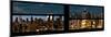 Window View with Venetian Blinds: Midtown Manhattan-Philippe Hugonnard-Mounted Photographic Print