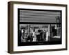 Window View with Venetian Blinds: Midtown Manhattan-Philippe Hugonnard-Framed Photographic Print