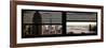 Window View with Venetian Blinds: Panoramic Format-Philippe Hugonnard-Framed Photographic Print