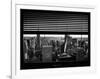 Window View with Venetian Blinds: Skyline NYC with the Empire State Building and 1WTC-Philippe Hugonnard-Framed Photographic Print