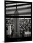 Window View with Venetian Blinds: the Empire State Building and One World Trade Center Views-Philippe Hugonnard-Mounted Photographic Print