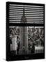Window View with Venetian Blinds: the Empire State Building and One World Trade Center Views-Philippe Hugonnard-Stretched Canvas
