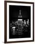 Window View with Venetian Blinds: the Empire State Building and One World Trade Center-Philippe Hugonnard-Framed Photographic Print
