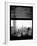 Window View with Venetian Blinds: the Empire State Building View - Manhattan-Philippe Hugonnard-Framed Photographic Print