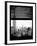 Window View with Venetian Blinds: the Empire State Building View - Manhattan-Philippe Hugonnard-Framed Photographic Print