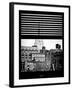 Window View with Venetian Blinds: the Empire State Building View-Philippe Hugonnard-Framed Photographic Print