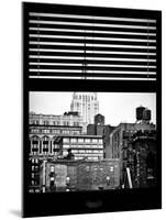 Window View with Venetian Blinds: the Empire State Building View-Philippe Hugonnard-Mounted Photographic Print