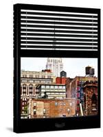 Window View with Venetian Blinds: the Empire State Building View-Philippe Hugonnard-Stretched Canvas