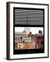 Window View with Venetian Blinds: the Empire State Building View-Philippe Hugonnard-Framed Photographic Print