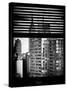 Window View with Venetian Blinds: the Empire State Building-Philippe Hugonnard-Stretched Canvas