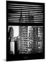 Window View with Venetian Blinds: the Empire State Building-Philippe Hugonnard-Mounted Photographic Print