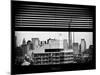Window View with Venetian Blinds: the One World Trade Center (1 WTC) View-Philippe Hugonnard-Mounted Photographic Print