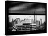 Window View with Venetian Blinds: the One World Trade Center (1 WTC) View-Philippe Hugonnard-Stretched Canvas