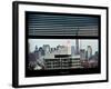 Window View with Venetian Blinds: the One World Trade Center (1 WTC) View-Philippe Hugonnard-Framed Photographic Print