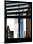 Window View with Venetian Blinds: the One World Trade Center (1WTC) View - New York-Philippe Hugonnard-Mounted Photographic Print