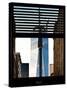 Window View with Venetian Blinds: the One World Trade Center (1WTC) View - New York-Philippe Hugonnard-Stretched Canvas