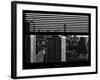 Window View with Venetian Blinds: the One World Trade Center (1WTC)-Philippe Hugonnard-Framed Photographic Print