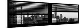 Window View with Venetian Blinds: the One World Trade Center (1WTC)-Philippe Hugonnard-Mounted Photographic Print