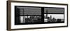 Window View with Venetian Blinds: the One World Trade Center (1WTC)-Philippe Hugonnard-Framed Photographic Print