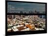 Window View with Venetian Blinds: Theater District View - Times Square-Philippe Hugonnard-Mounted Photographic Print