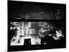 Window View with Venetian Blinds: Theater District View - Times Square-Philippe Hugonnard-Mounted Photographic Print