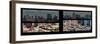 Window View with Venetian Blinds: Theater District View-Philippe Hugonnard-Framed Photographic Print