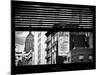 Window View with Venetian Blinds: Top of Empire State Building-Philippe Hugonnard-Mounted Photographic Print