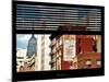 Window View with Venetian Blinds: Top of Empire State Building-Philippe Hugonnard-Mounted Photographic Print