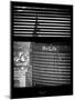 Window View with Venetian Blinds: Tops of Metlife and Chrysler Buildings-Philippe Hugonnard-Mounted Photographic Print