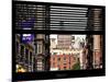 Window View with Venetian Blinds: View NYU Flag-Philippe Hugonnard-Mounted Photographic Print