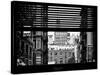 Window View with Venetian Blinds: View NYU Flag-Philippe Hugonnard-Stretched Canvas