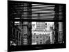 Window View with Venetian Blinds: View NYU Flag-Philippe Hugonnard-Mounted Photographic Print