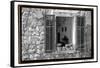 Window View-Laura DeNardo-Framed Stretched Canvas