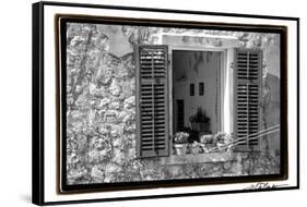Window View-Laura DeNardo-Framed Stretched Canvas