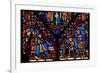 Window W0 Depicting Five Artisan Donors-French School-Framed Giclee Print