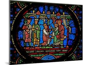 Window W0 Depicting the Adoration of the Magi-null-Mounted Giclee Print