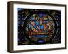 Window W0 Depicting the Death of the Virgin Mary-null-Framed Giclee Print